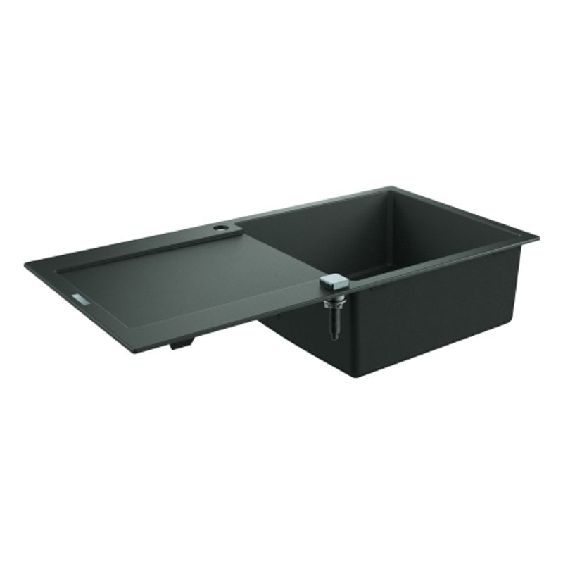 Grohe Kompositspüle K500 31645 1 Becken 1000 x 500 mm, mit ATF re / li, 620 mm, Farbe granit grau Bild 1