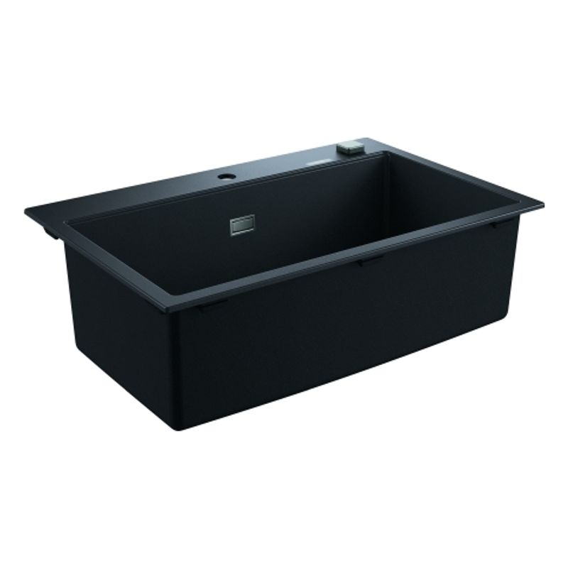 Grohe Kompositspüle K700 31652 1 Becken, 220 x 585 x 510 mm, Farbe granit schwarz Bild 1