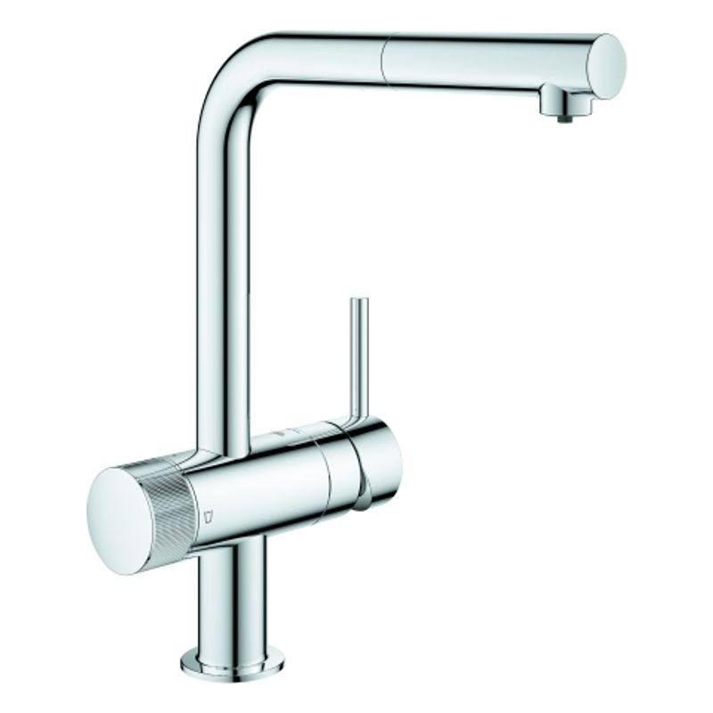 Grohe EH-SPT-Batterie Blue Pure Minta L-Auslauf, 85 mm, Farbe chrom Bild 1