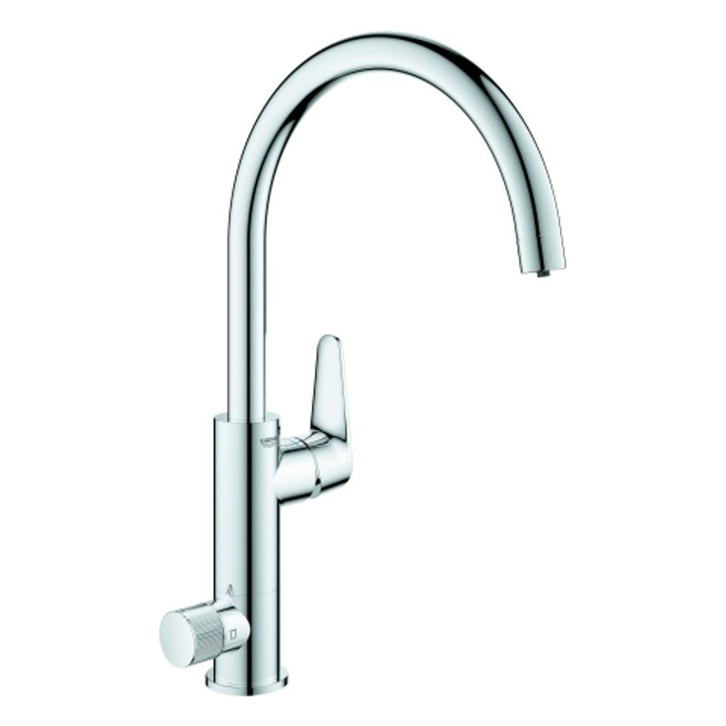 Grohe EH-SPT-Batterie Blue Pure BauCurve C-Auslauf, 70 mm, Farbe chrom Bild 1