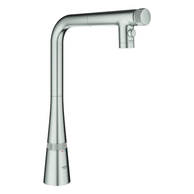 Grohe SPT-Batterie Zedra SmartControl 31886 Dual Spülbrause, Farbe supersteel Bild 1
