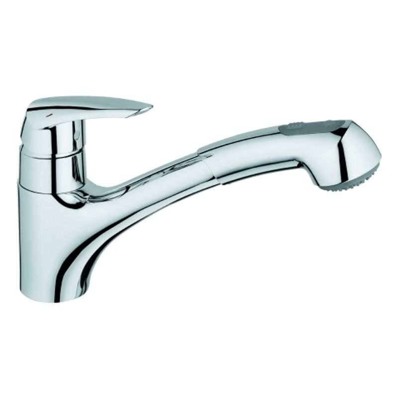 Grohe Einhand-Spültischbatterie Eurodisc 32257_1, 80 mm, Farbe chrom Bild 1