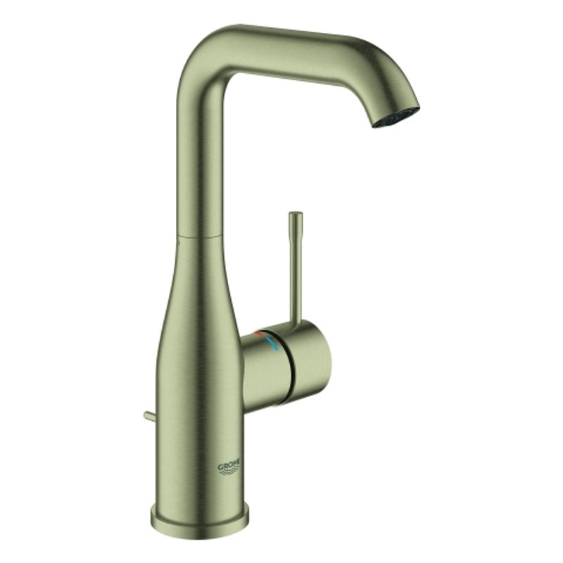 Grohe EH-WT-Batterie Essence 32628_1 L-Size U-Auslauf nickel gebürstet, Farbe nickel Bild 1