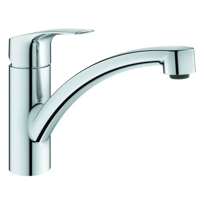 Grohe EH-SPT-Batterie Eurosmart 33281_3 flacher Auslauf EcoJoy, Farbe chrom Bild 1