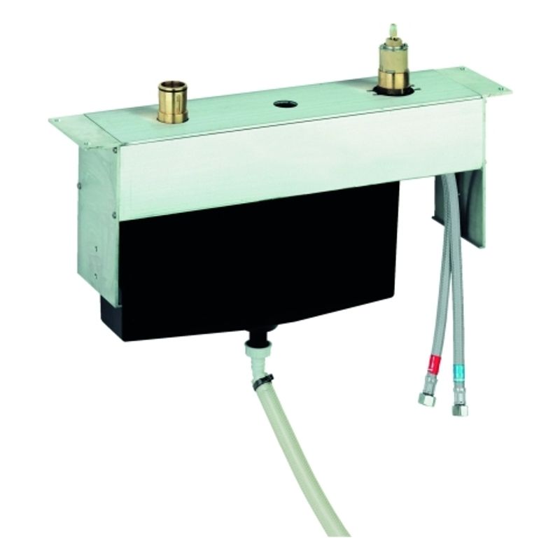Grohe Dreiloch-Einhebel-Wannenkombinat. Allure Unterbau, für Fliesenbankmontage Bild 1