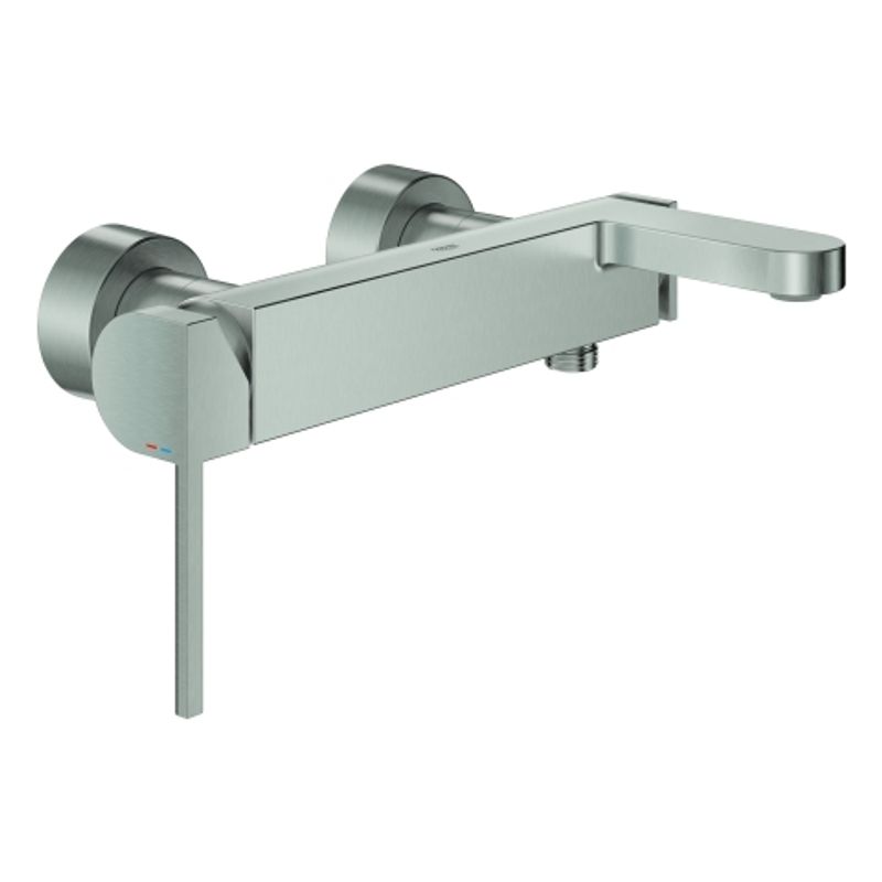 Grohe EH-Wannenbatterie Plus 33553_3 Wandmontage, Farbe supersteel Bild 1