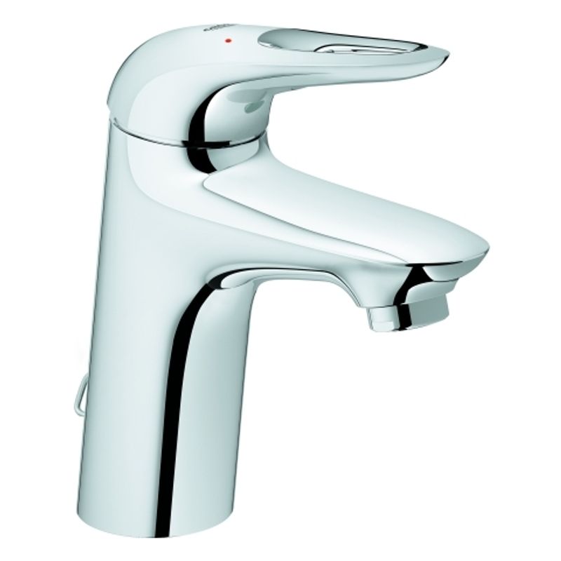 Grohe EH-Waschtischbatterie Eurostyle 33557_3 S-Size Kette Hebel offen, Farbe chrom Bild 1