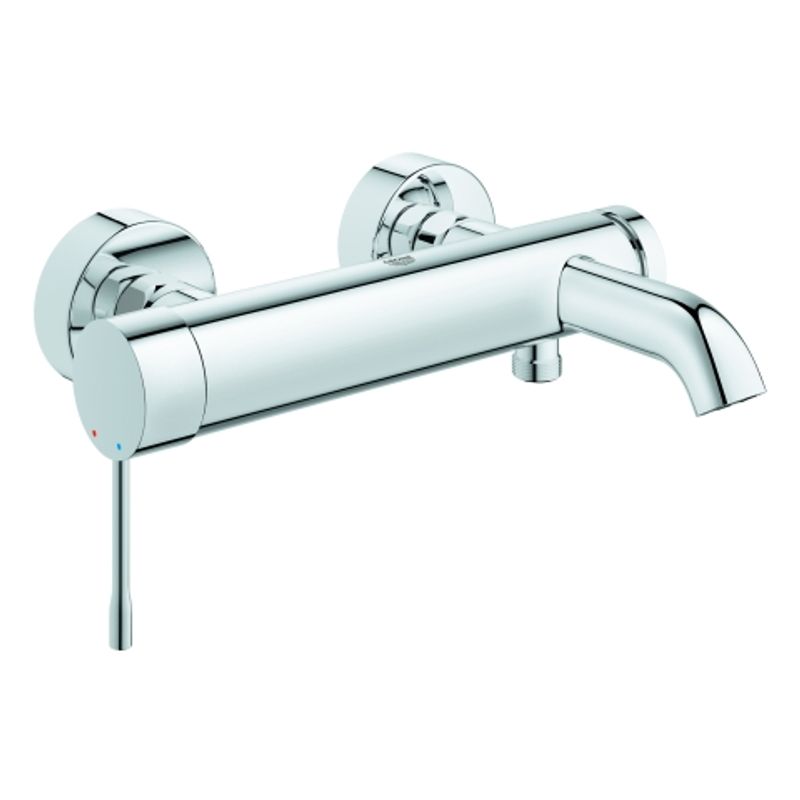 Grohe EH-Wannenbatterie Essence 33624_1 Wandmontage eigensicher, Farbe silberfarben Bild 1