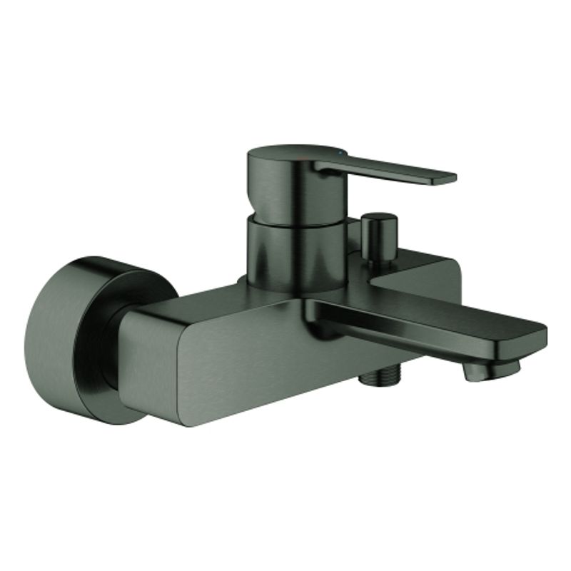 Grohe EH-Wannenbatterie Lineare 33849_1 Wandmontage hard graphite gebürstet, Farbe hard graphite Bild 1