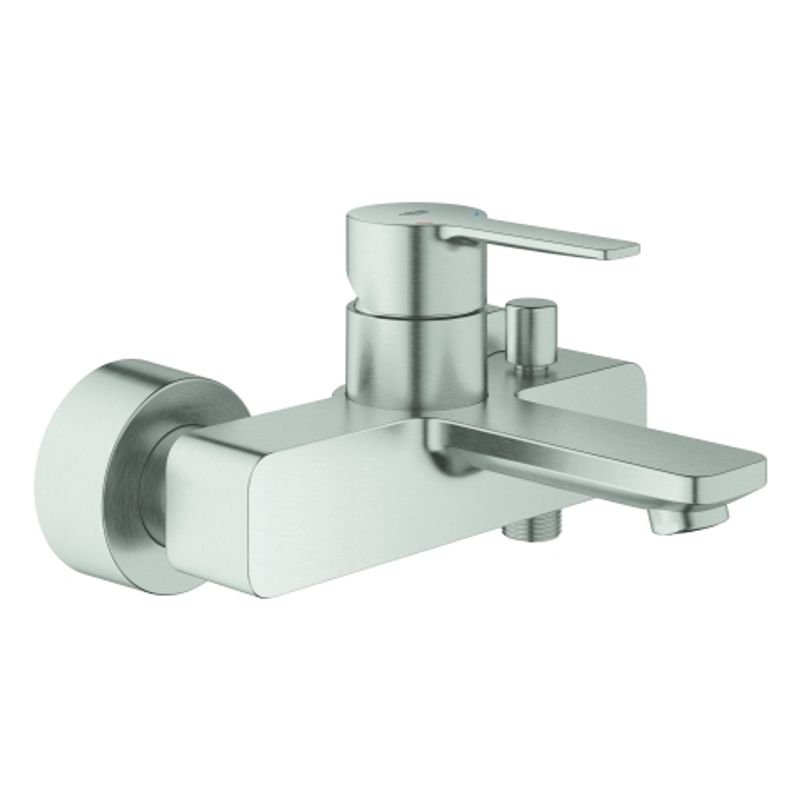 Grohe EH-Wannenbatterie Lineare 33849_1 Wandmontage, 150 x 220 mm, Farbe supersteel Bild 1