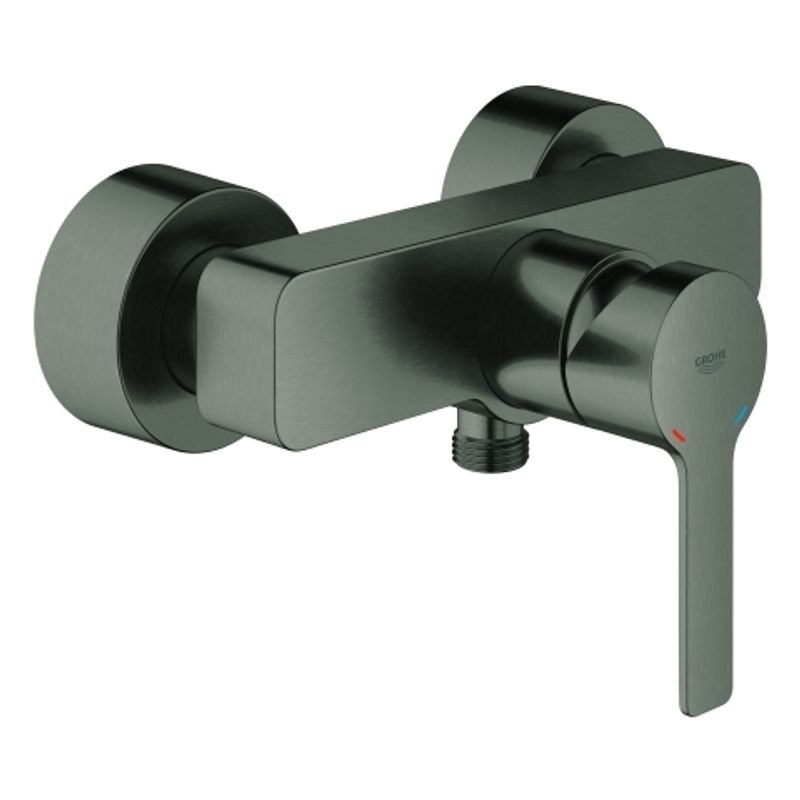 Grohe EH-Brausebatterie Lineare 33865_1 Wandmontage hard graphite gebürstet, Farbe hard graphite Bild 1