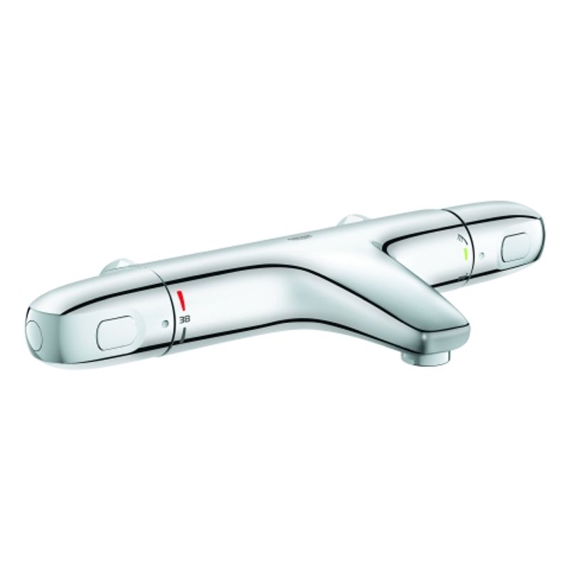 Grohe THM-Wannenbatterie Grohtherm 1000 34156_3 Wandmontage, ohne Anschlüsse, Farbe silberfarben Bild 1