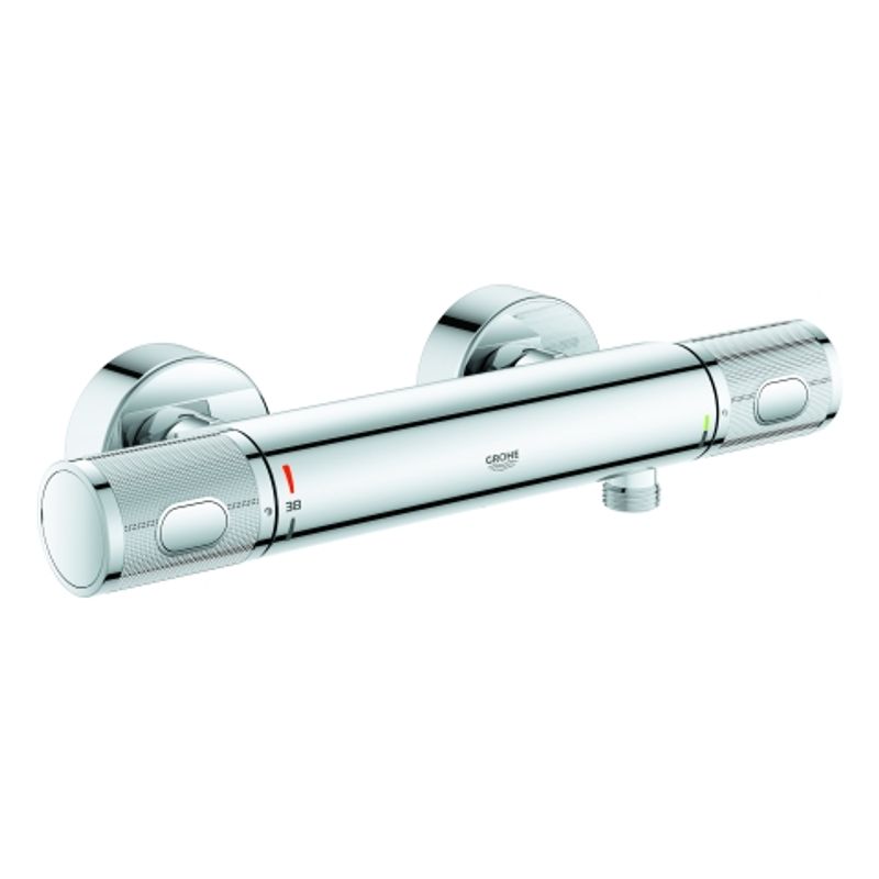 Grohe THM-Brausebatterie Grohtherm 1000 Performance Wandmontage, Farbe silberfarben Bild 1