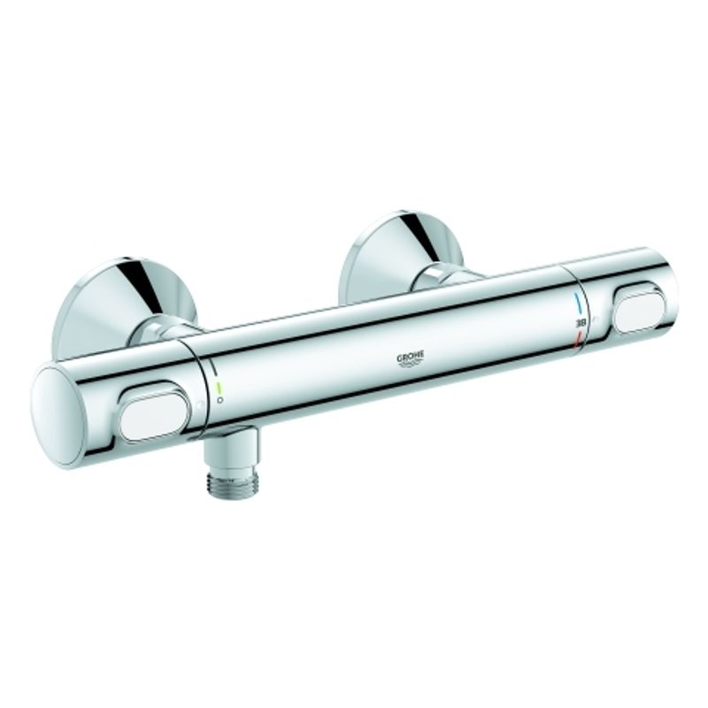 Grohe THM-Brausebatterie Grohtherm 500 Wandmontage, Farbe chrom Bild 1