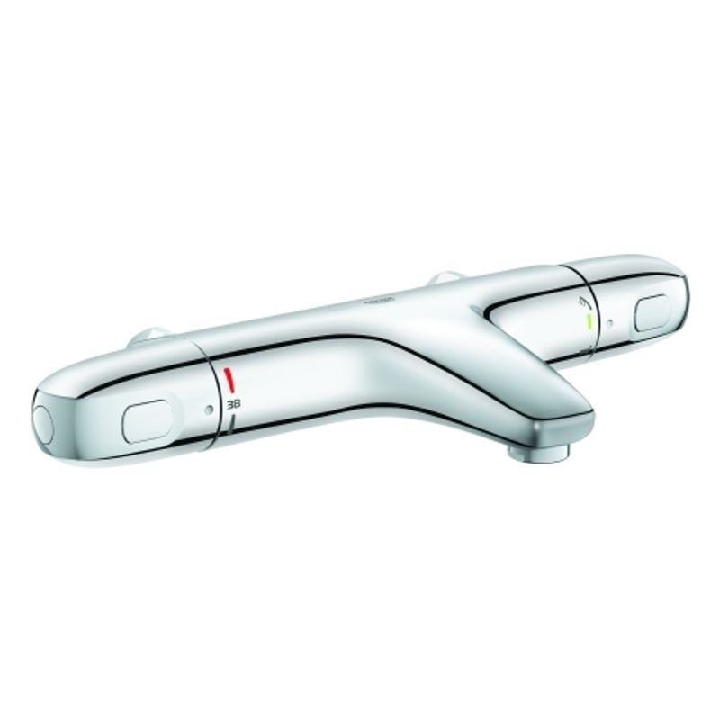Grohe THM-Wannenbatterie Grohtherm 1000 34823_3 Wandmontage, ohne Anschlüsse, Farbe chrom Bild 1