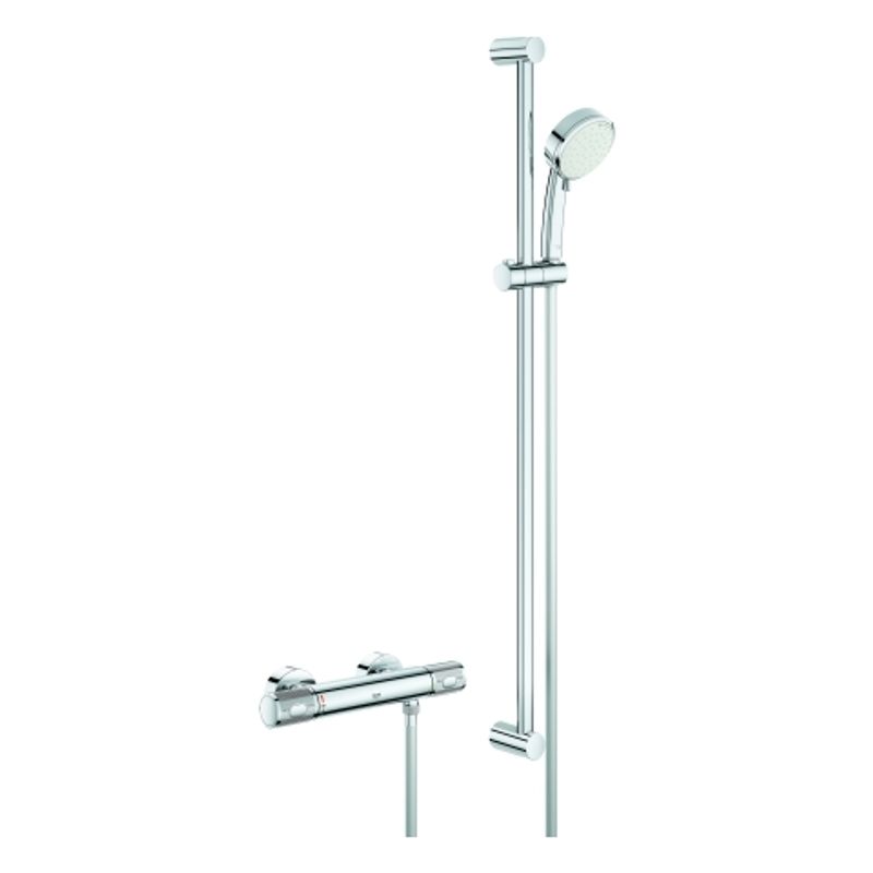 Grohe THM-Brausebatterie Grohtherm 1000 Performance Brausegrt. 900 mm, Farbe chrom Bild 1