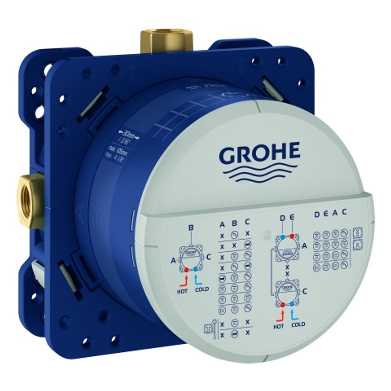 Grohe Universal Unterputz-Einbaukörper Rapido SmartBox 35600 3 Abgaenge, DN 15 Bild 1