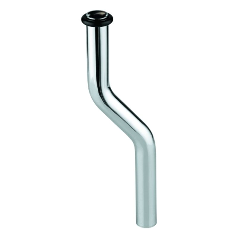 Grohe Spülrohr 200 mm lang 40 mm gekröpft für Druckspüler 577, 03.04.3510 Bild 1