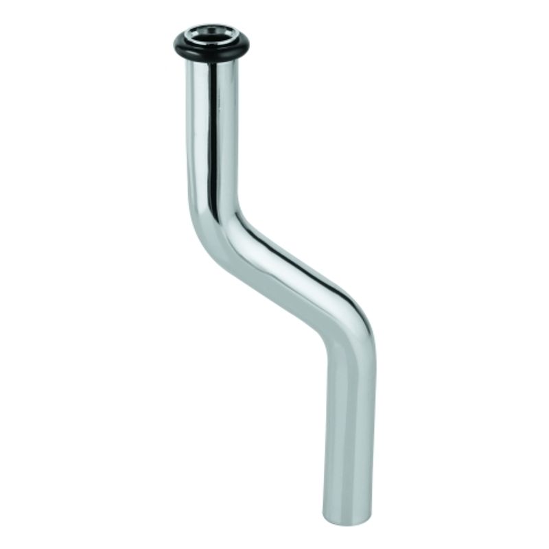 Grohe Spülrohr 200 mm lang 50 mm gekröpft für Druckspüler 577, 03.04.3610 Bild 1