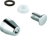 Grohe Blindstopfen für Keramik-Spülkasten Deckelbohrung 40 mm Durchmesser, Farbe silberfarben Bild 1