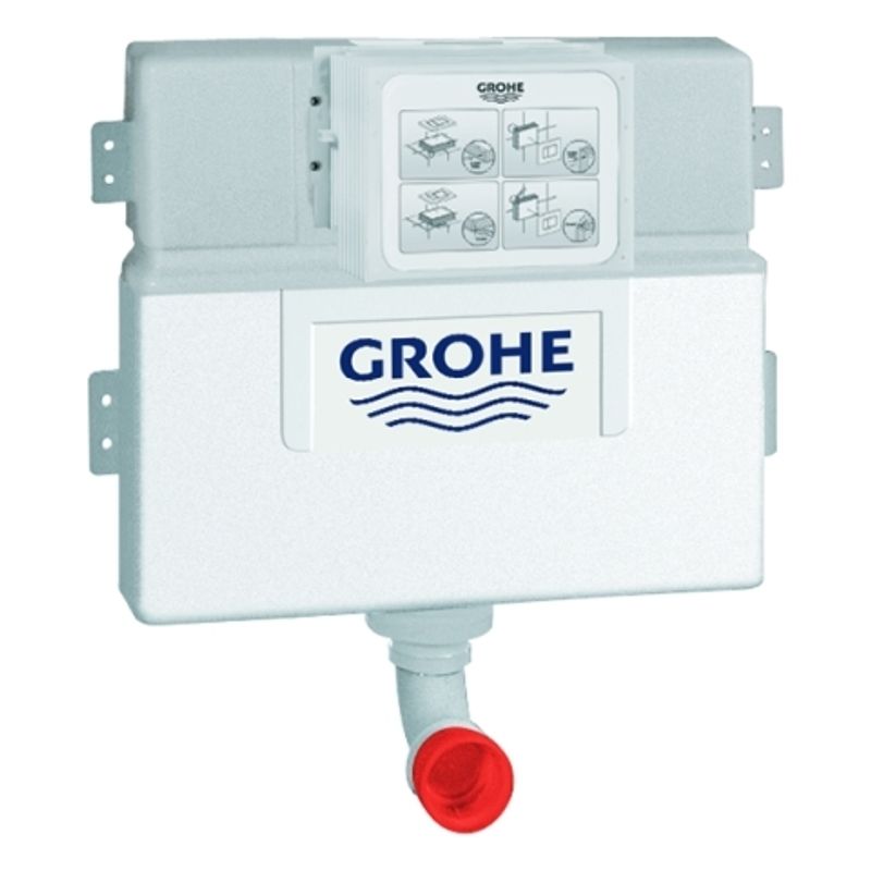 Grohe WC-Spülkasten Wandeinbau 1,00 m Betätigung von vorn / oben, 606 x 415 x 140 mm Bild 1