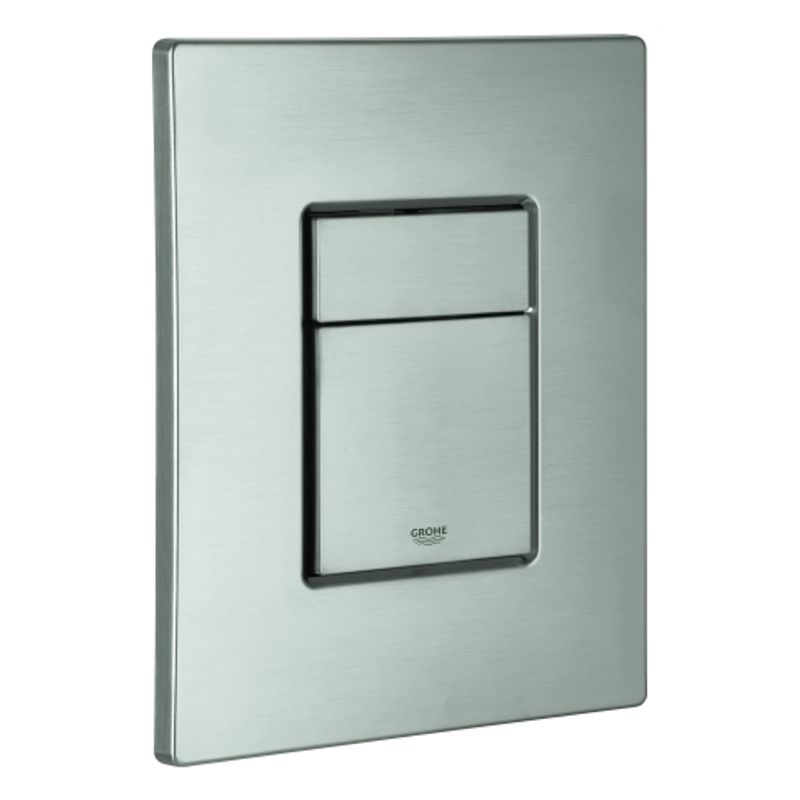 Grohe WC-Betätigung Skate Cosmopolitan 38732, 197 x 156 mm, Farbe supersteel Bild 1