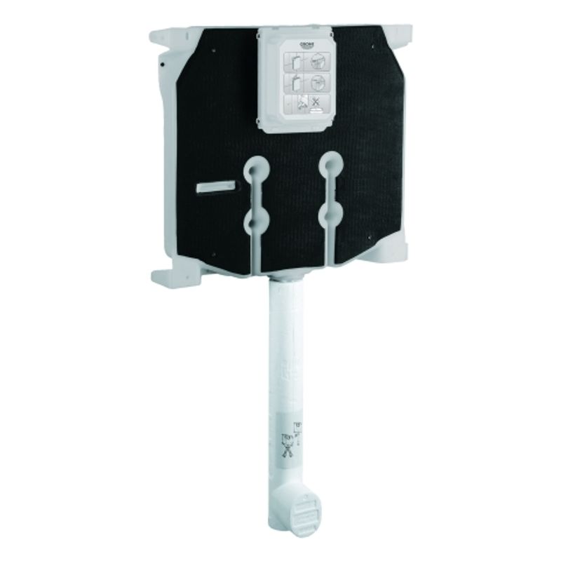 Grohe WC-Spülkasten Wandeinbau Putztraegerbeschichtung Eckventil, 855 x 550 x 119 mm Bild 1