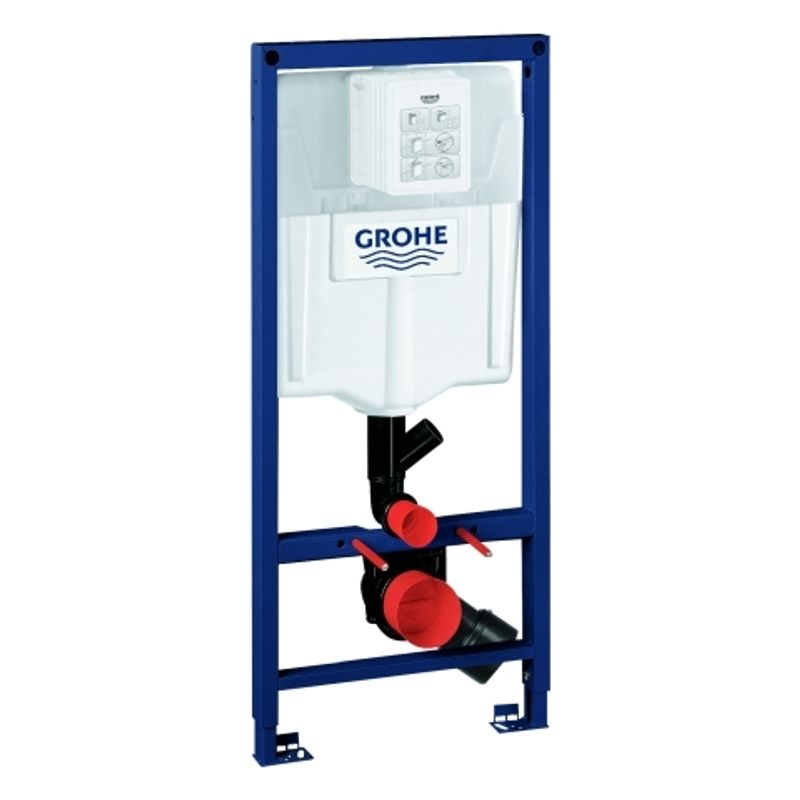 Grohe WC-Element Rapid SL Spülrohr, für externe Geruchsabsaugung, 1130 x 500 mm Bild 1
