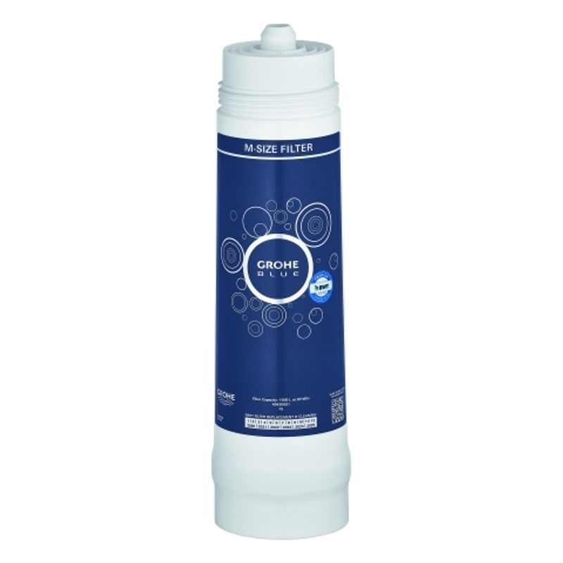 Grohe Blue 5-Phasen-Filter, M-Size Kapazität 1500 Liter bei 20° dKH, Farbe blau Bild 1