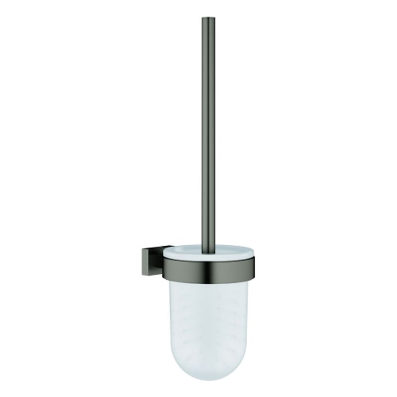 Grohe WC-Bürstengarnitur Essentials Cube 40513_1 Wandmontage hard graphite geb, 375 x 125 mm, Farbe hard graphite Bild 1