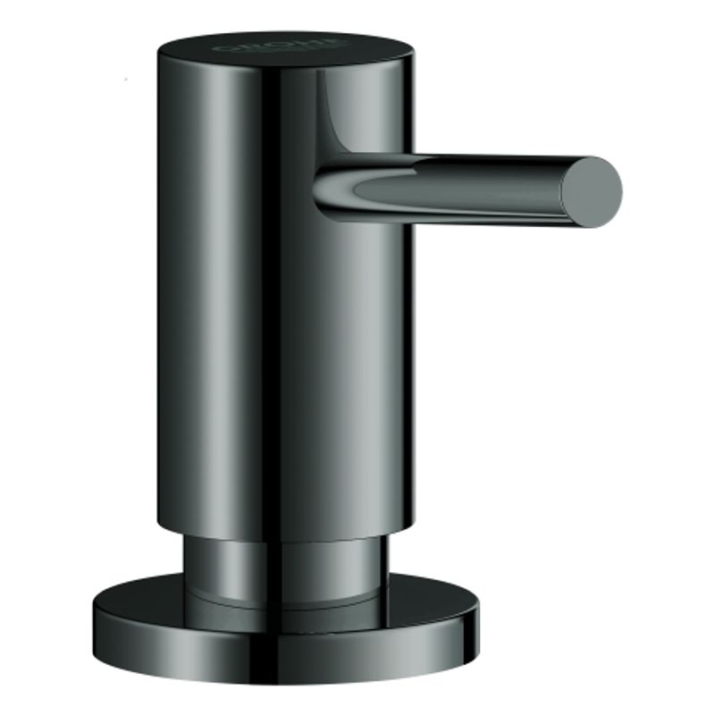 Grohe Seifenspender Cosmopolitan 40535 Vorratsbehaelter 0,4 l, 74 x 45 x 253 mm, Farbe hard graphite Bild 1