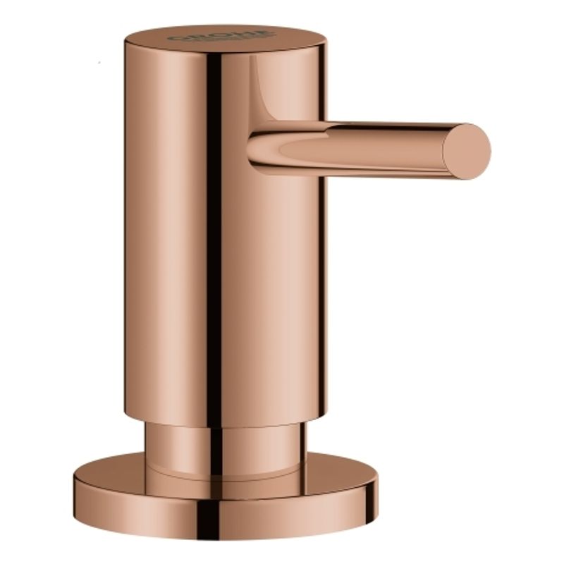 Grohe Seifenspender Cosmopolitan 40535 Vorratsbehaelter 0,4 l, 74 x 45 x 253 mm, Farbe warm sunset Bild 1