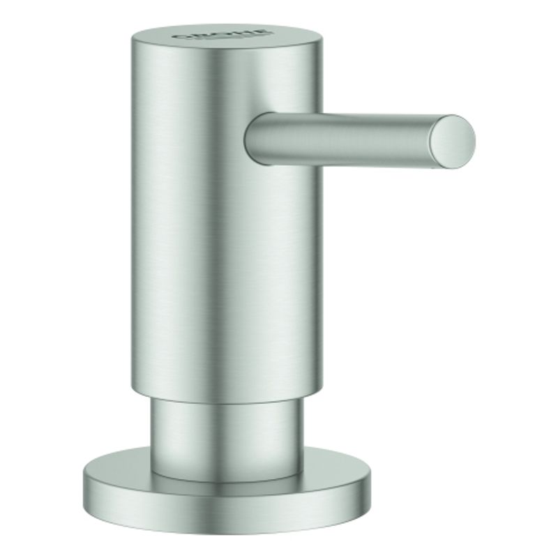 Grohe Seifenspender Cosmopolitan 40535 Vorratsbehaelter 0,4 l, 74 x 45 x 253 mm, Farbe supersteel Bild 1