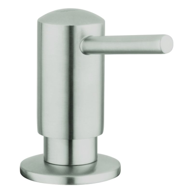 Grohe Seifenspender Contemporary 40536 Vorratsbehaelter 0,4 l, 74 x 45 x 253 mm, Farbe supersteel Bild 1