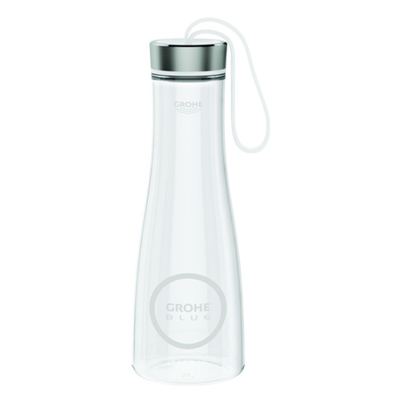 Grohe Blue Trinkflasche aus Tritan Volumen 500 ml, Farbe blau Bild 1