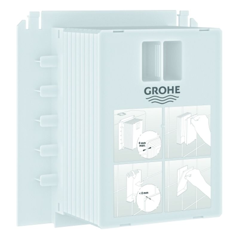 Grohe Revisionsschacht, für Uniset Rapid SL, für kleine Abdeckplatten Bild 1