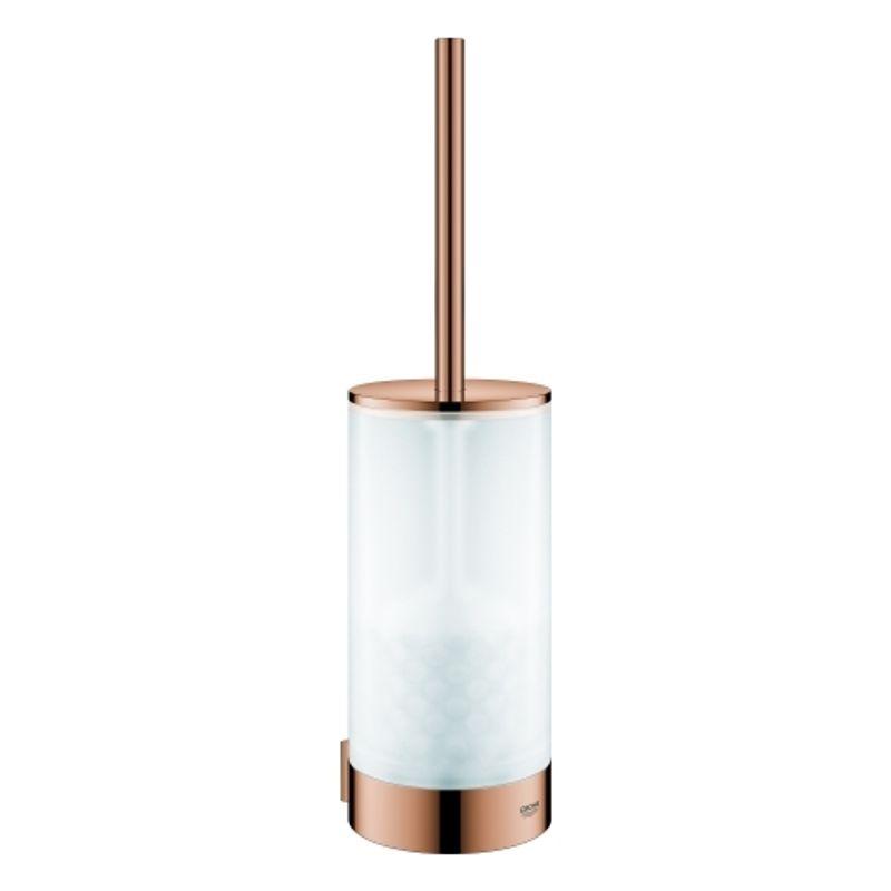 Grohe WC-Bürstengarnitur Selection 41076 Glas /, 383 x 100 x 108 mm, Farbe warm sunset Bild 1