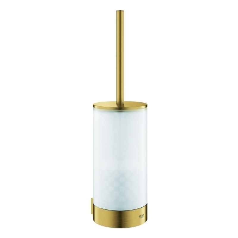 Grohe WC-Bürstengarnitur Selection 41076 Glas / cool sunrise gebürstet, 383 x 100 x 108 mm, Farbe cool sunrise Bild 1