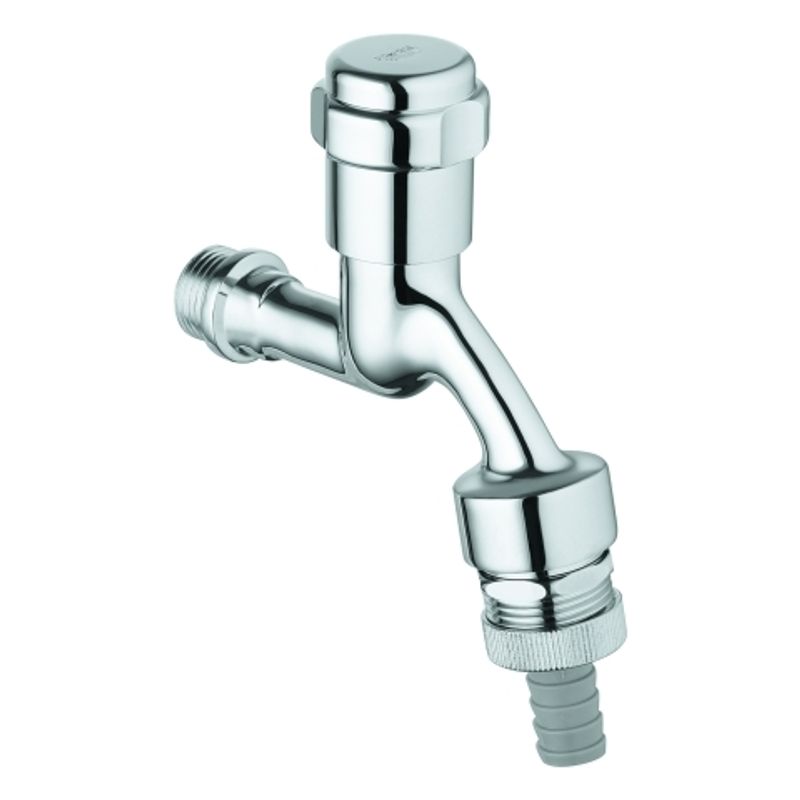 Grohe Armaturenkombination Rohrbelüfter Bauform C, DN 15, Farbe silberfarben Bild 1
