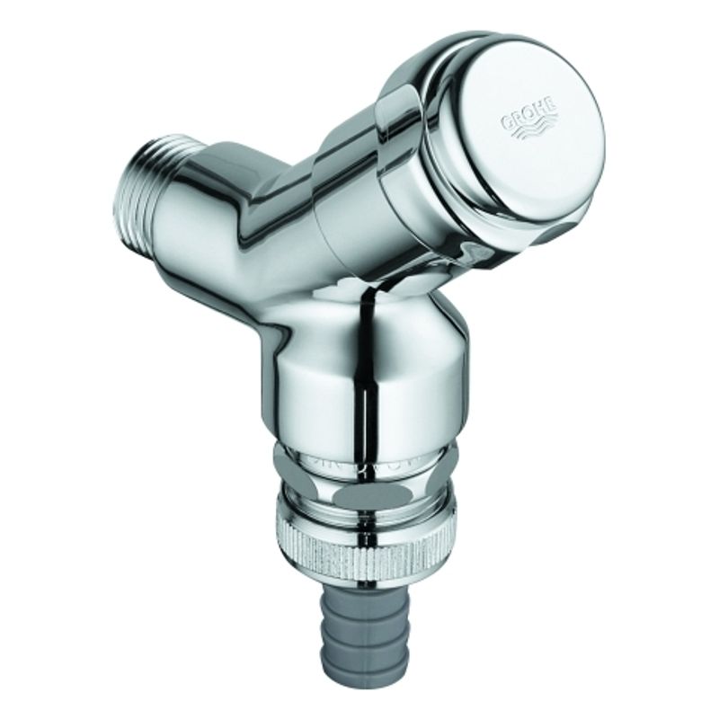 Grohe Armaturenkombination Schraegsitz, mit Rohrbelüfter C, DN 15, Farbe chrom Bild 1