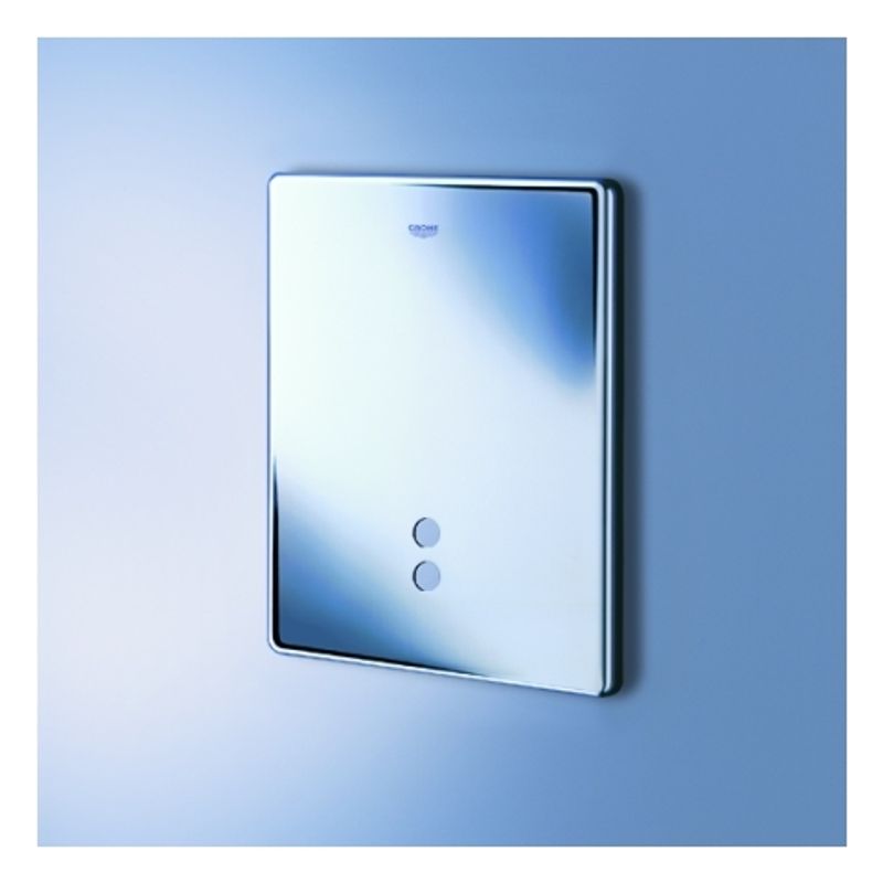 Grohe Frontplatte Tectron Skate, 197 x 156 mm, Farbe chrom Bild 1