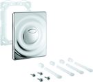 Grohe WC-Betätigung Surf chrom WC-Betätigung, Farbe silberfarben Bild 1