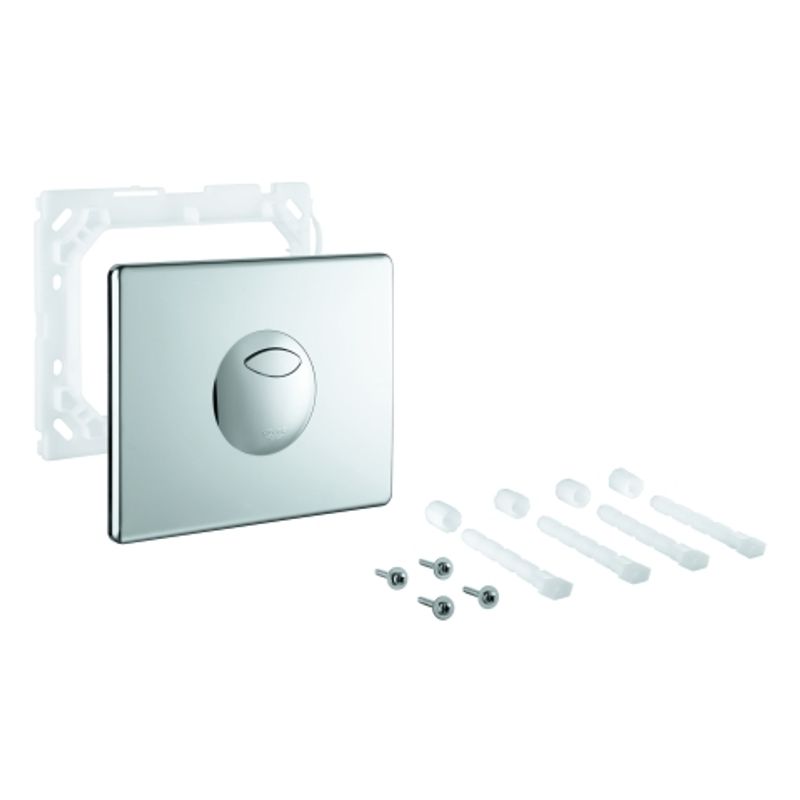 Grohe WC-Betätigung Skate, 197 x 156 mm, Farbe chrom Bild 1