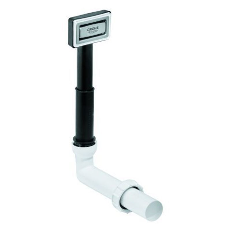 Grohe Abdeckelement 42590_1, für Überlaufgarnitur Einbauspülen, Farbe silberfarben Bild 1