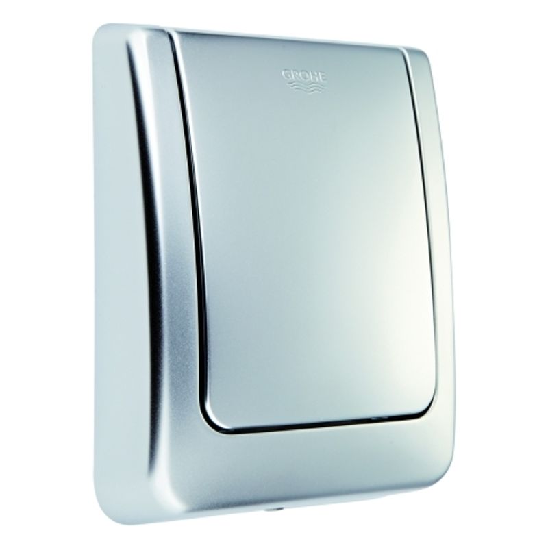 Grohe Abdeckplatte DALclassic 505 verchromt für Unterputz-Urinal-Druckspüler, 40 x 110 mm, Farbe chrom Bild 1