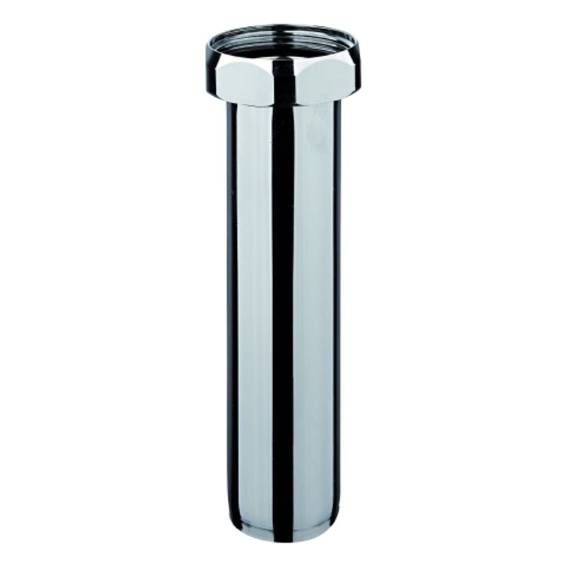 Grohe Abgangsstutzen komplett, für WC-Druckspüler Aufputz, Farbe silberfarben Bild 1