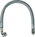 Grohe Druckschlauch flexibel M"x3 / 8", 12 x 1 x 1 mm, Farbe silberfarben Bild 1