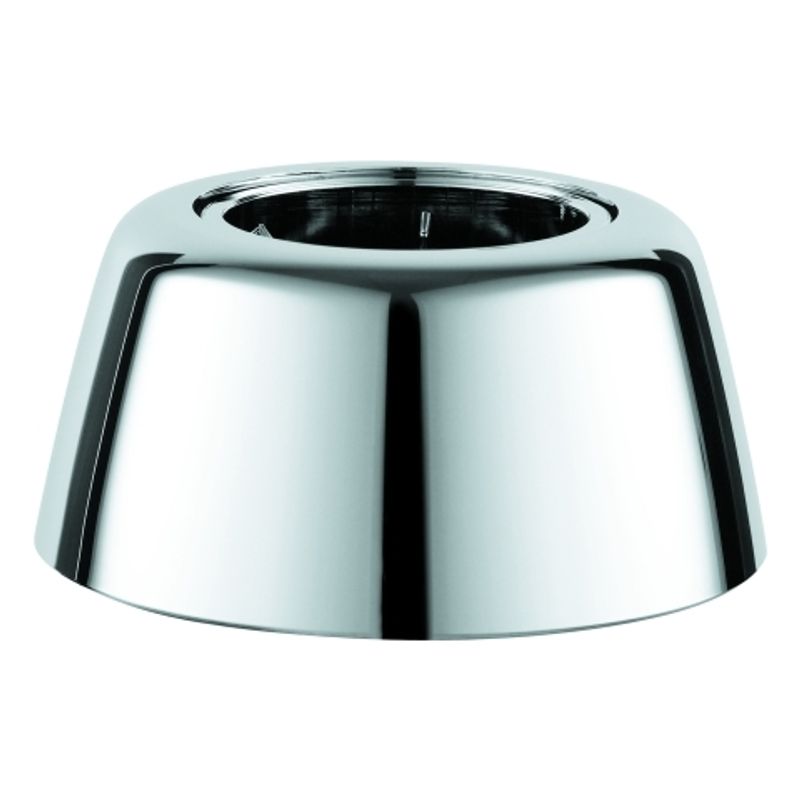 Grohe Rosette, für S-Anschluss 12058/12120 70 mm, DN 15, Farbe silberfarben Bild 1