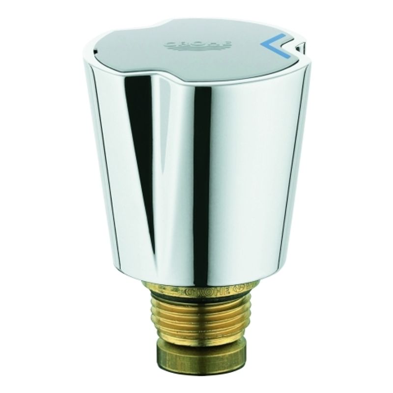 Grohe Oberteil 1/2" für Costa mit Metallgriff kalt, Farbe silberfarben Bild 1
