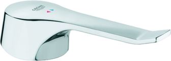 Grohe Euroeco Hebel, für Euröco Special Wandbatterie, Länge 120 mm, Farbe silberfarben Bild 1